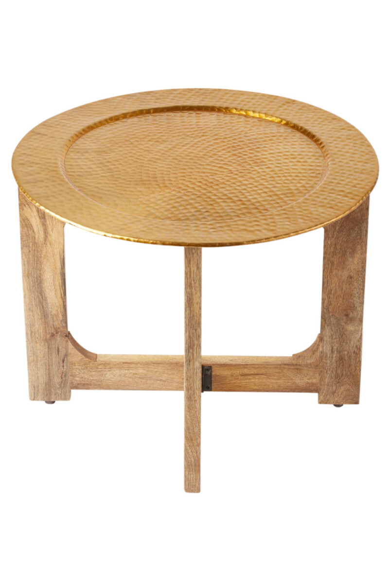 Oosterse salontafel Cadiz Naturel Goud 6 box