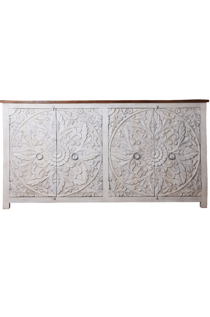 Oosterse massief houten dressoir Faiza W box