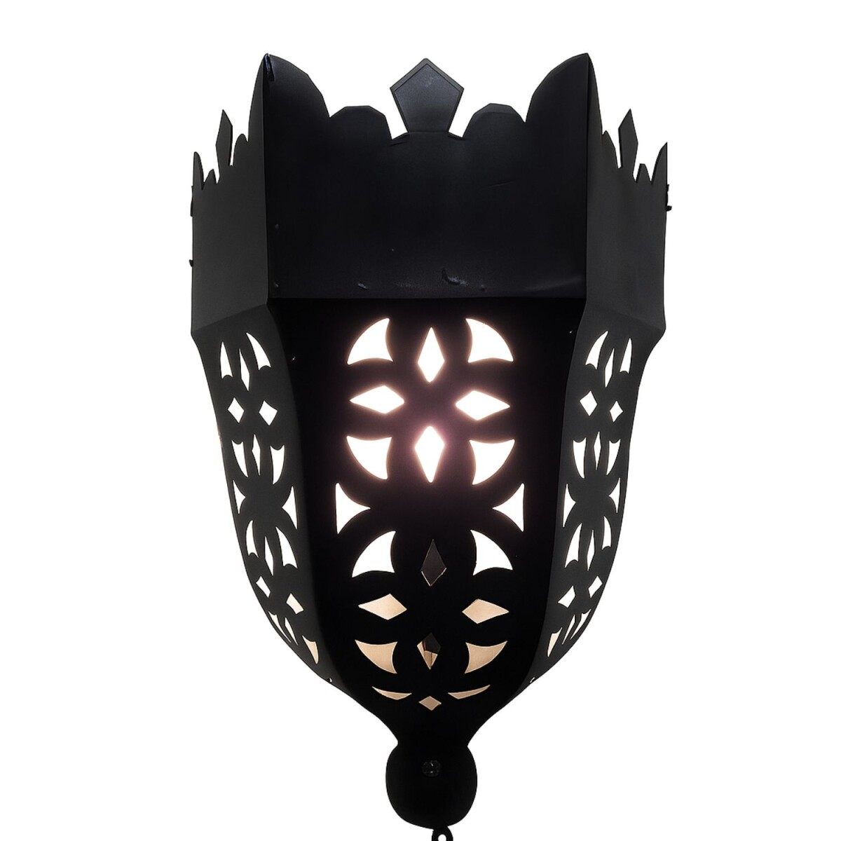 Mediterrane wandlamp Tuba – handgemaakt, boho-vintage,