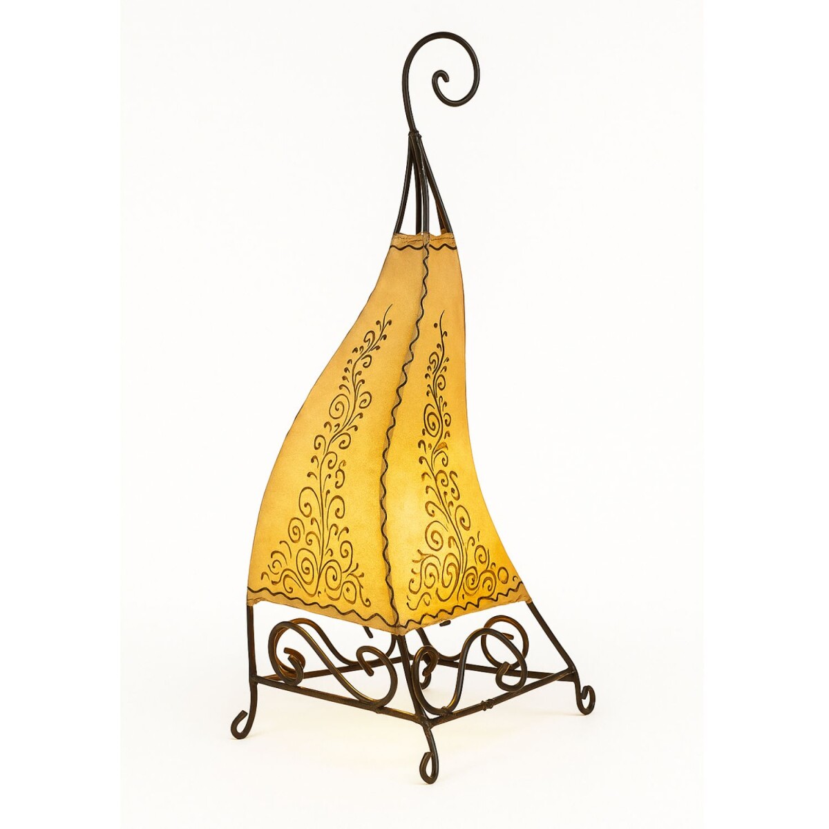 Marokkaanse lamp van leer, Rahaf Natur,  box