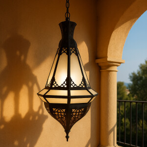 Oosterse hanglamp Maimouna 44 cm | Handgemaakt in Marrakesh