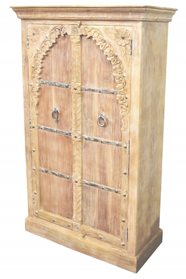 Indiase landhuiskast Batoul - 160 cm