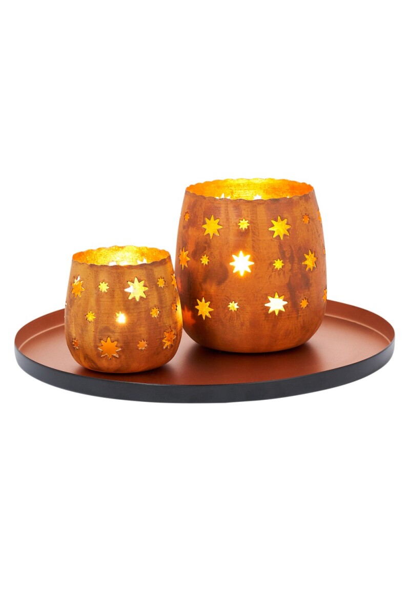 Cadeauset met windlichten, decoratieset  box