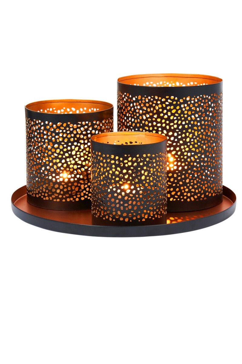 Cadeauset met windlichten, decoratieset  box