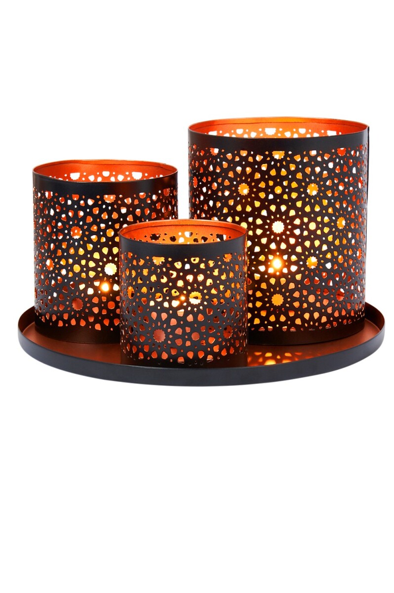 Cadeauset met windlichten, decoratieset Oriënt -5-