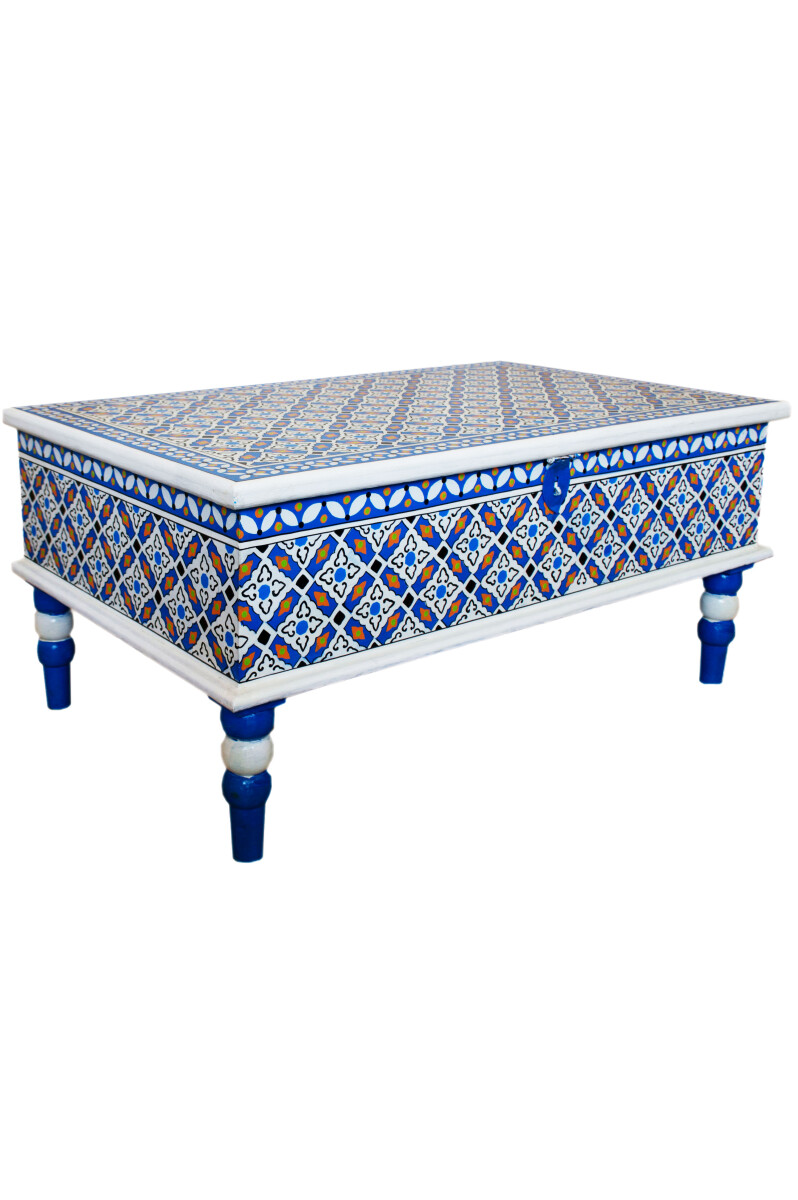 Marokkaanse kisttafel/salontafel Dimana  box