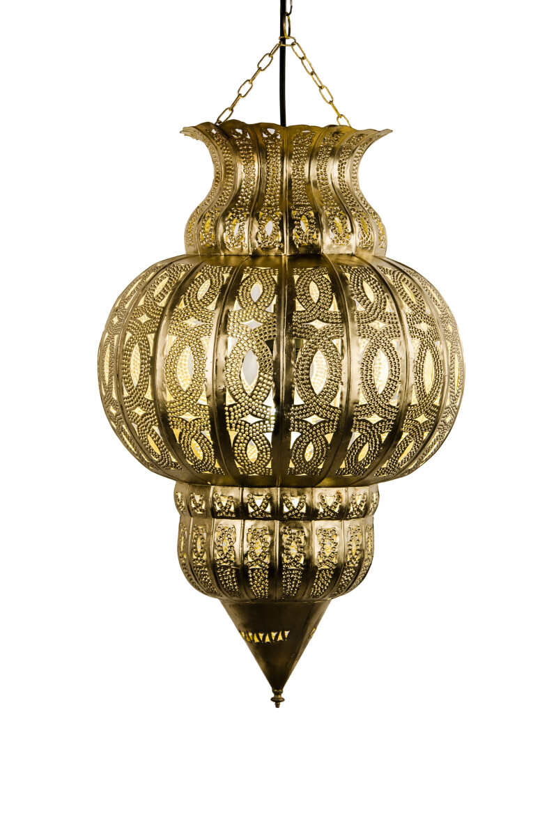 Hanglamp Isfahan Gold 50 cm | Oosterse l box