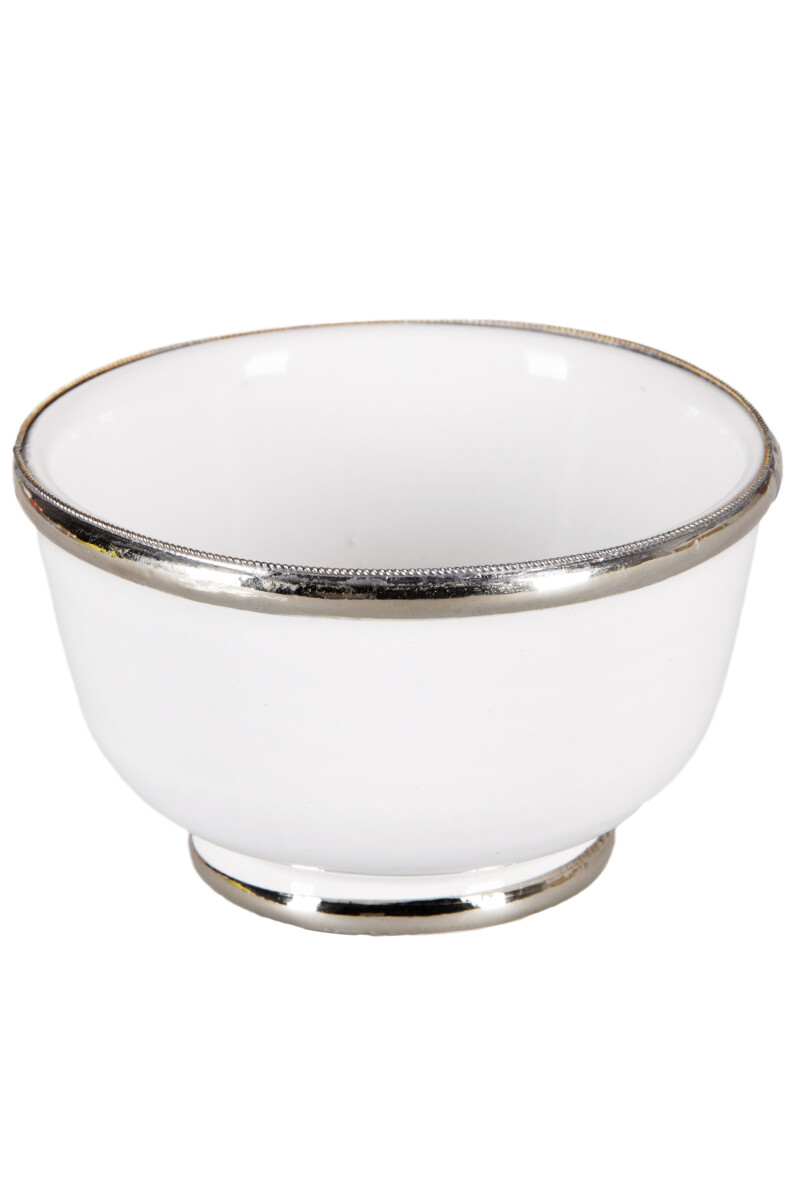 Oosterse schaal Cariba - Wit box