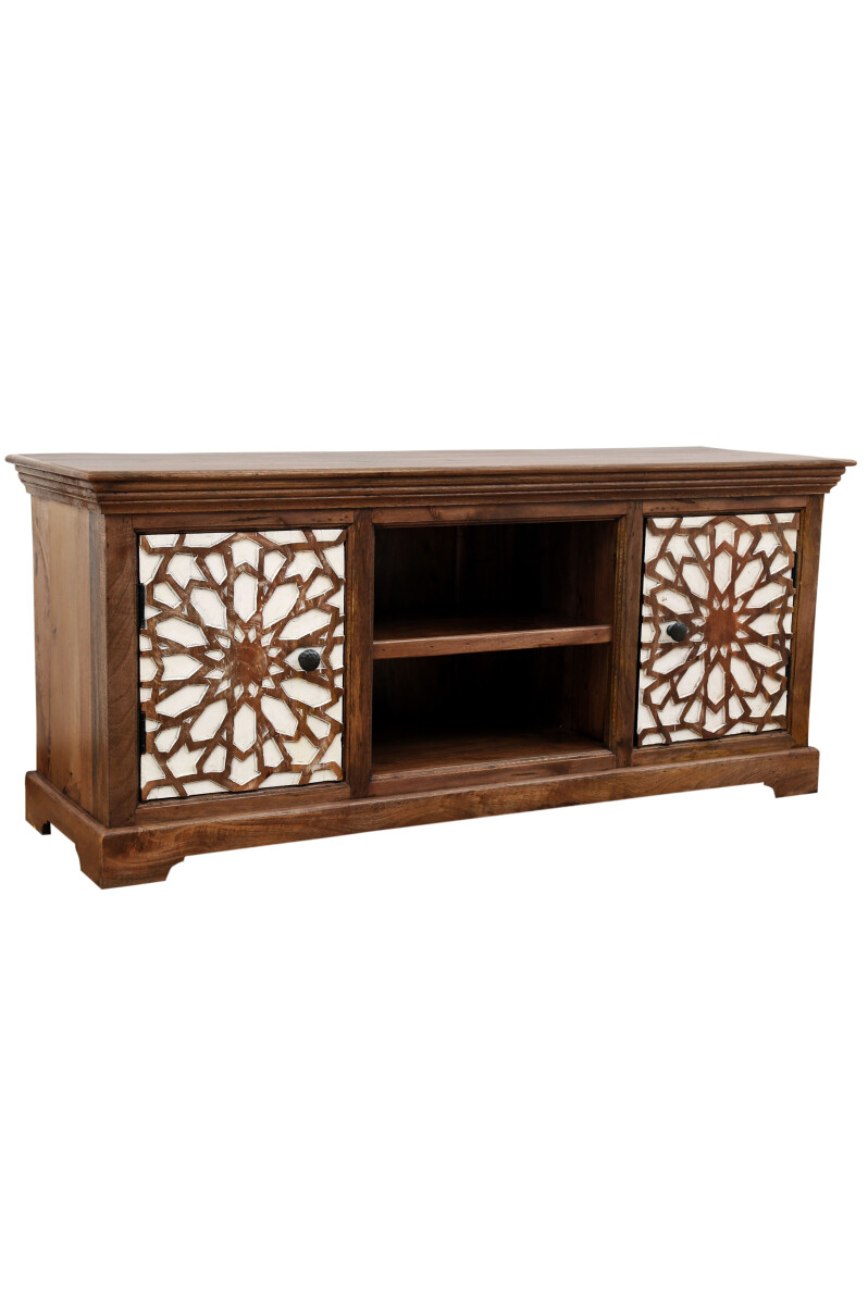 Marokkaanse decoratieve tv-kast, hifi-kast, Rabat, 150 cm