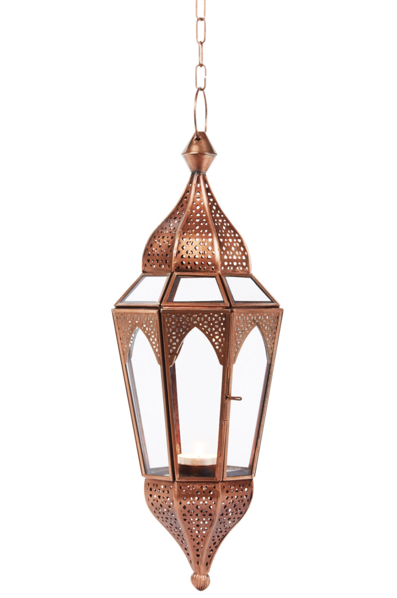 Oosterse hanglamp Lalita - Transparant