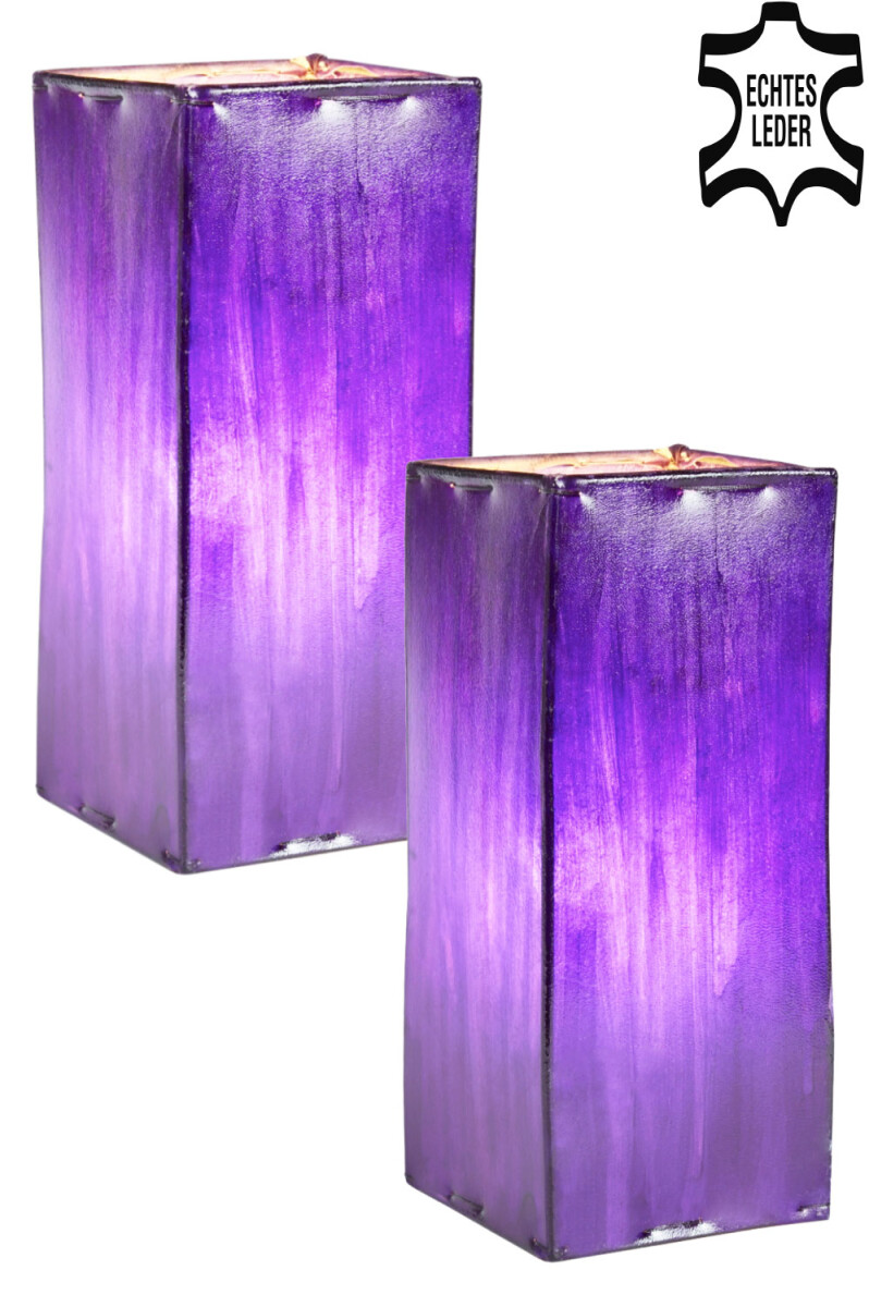Set van 2 nachtlampjes/tafellampjes Jank box