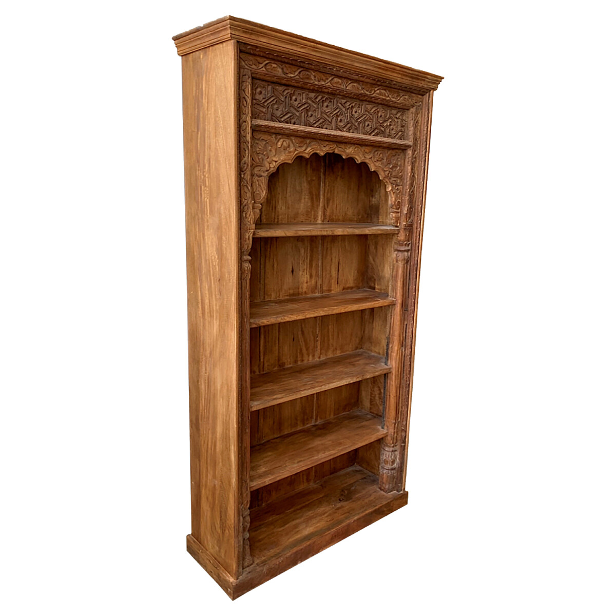 Oosterse vintage boekenkast, antiek, mas box