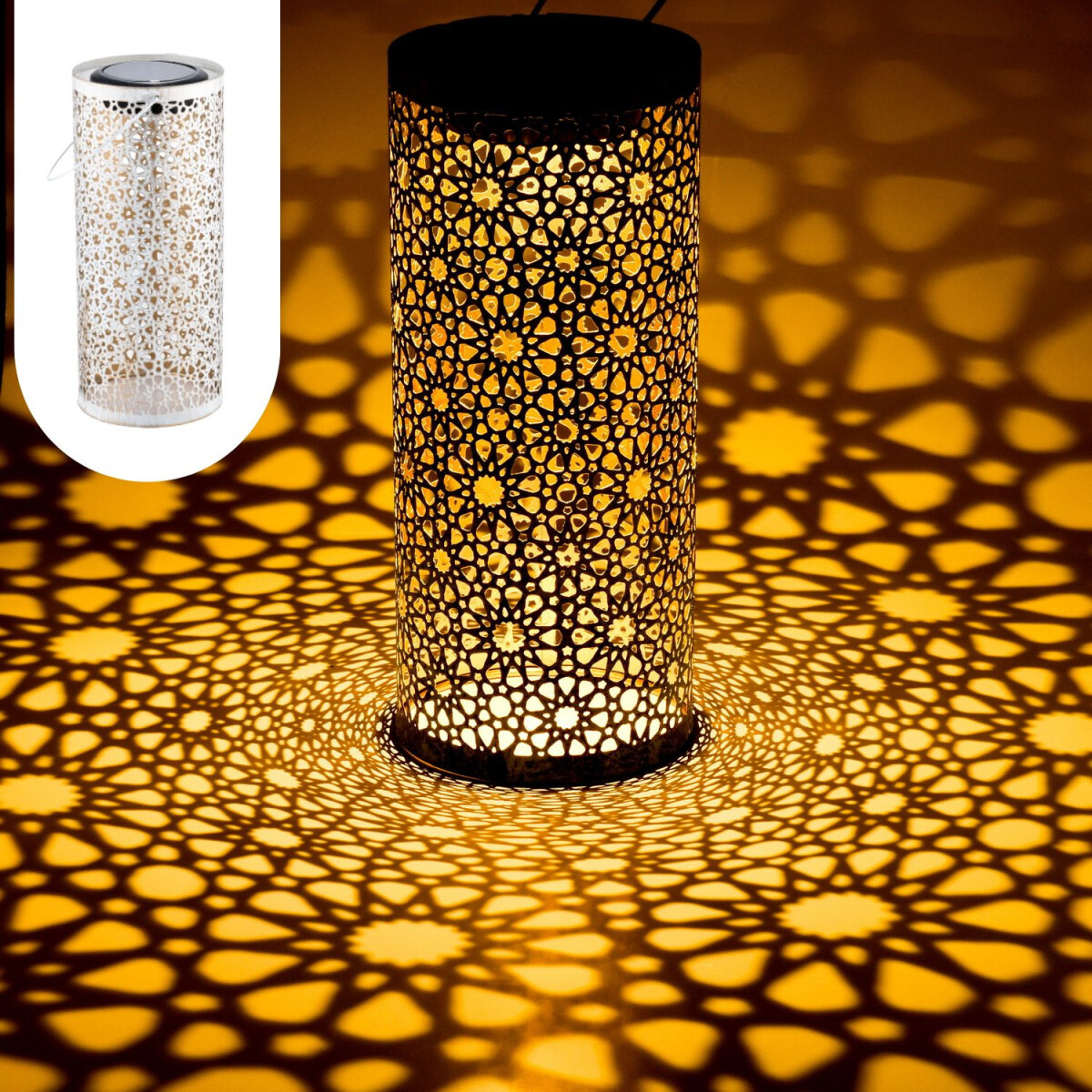 Oosterse zonne-lantaarn, decoratieve lam box