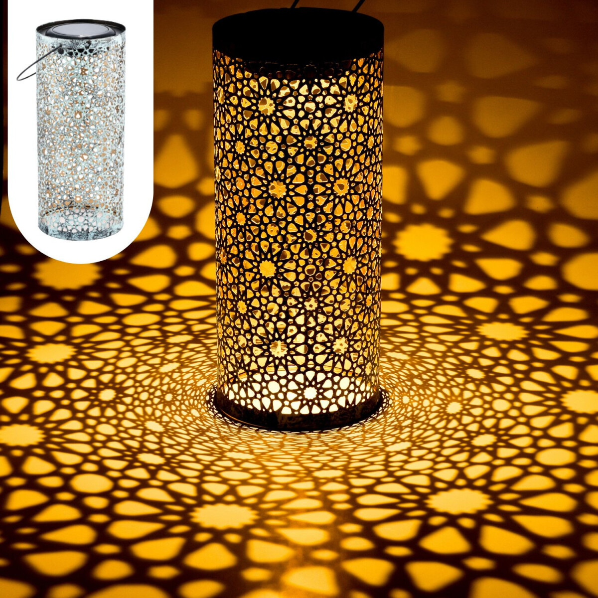 Oosterse zonne-lantaarn, decoratieve lam box