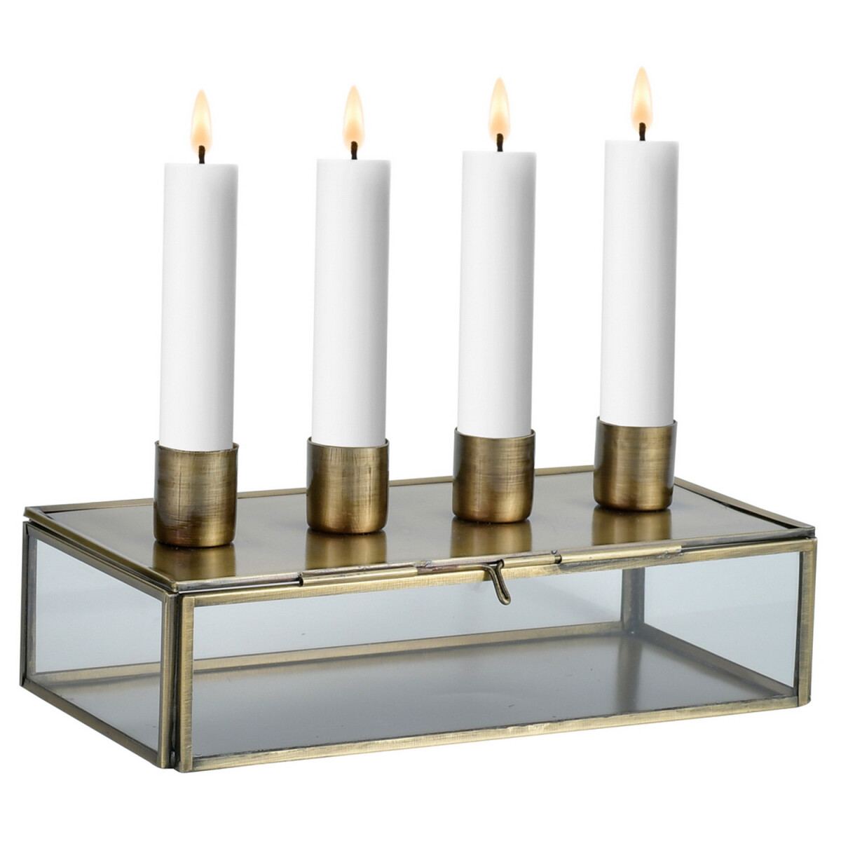 Vintage decoratieve opbergdoos voor adventskransen – B