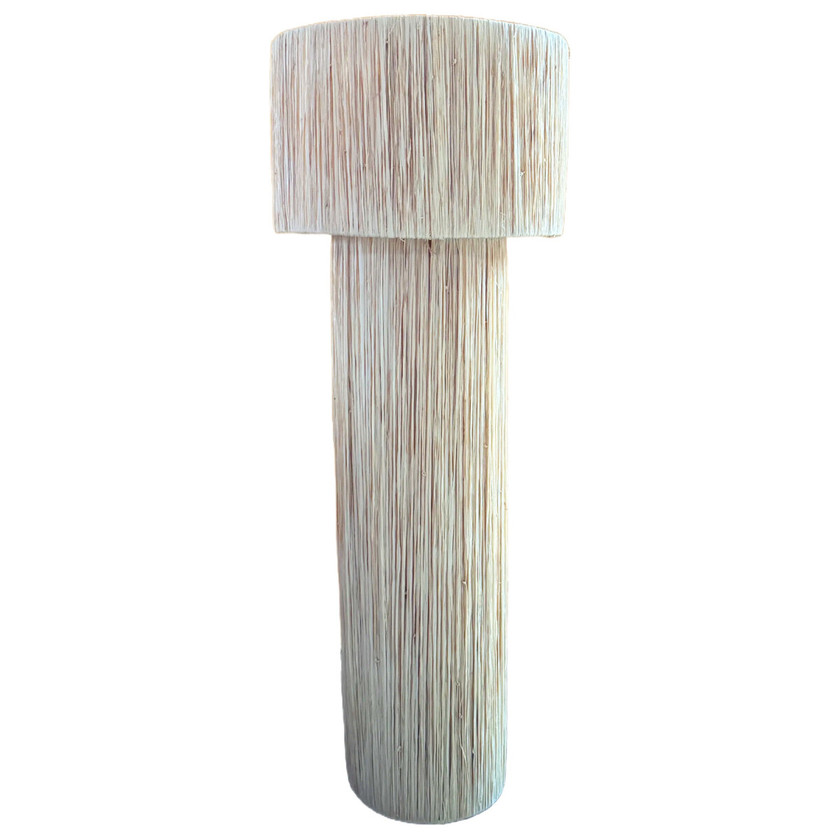 Boho-decoratieve staande lamp Waya, beig box