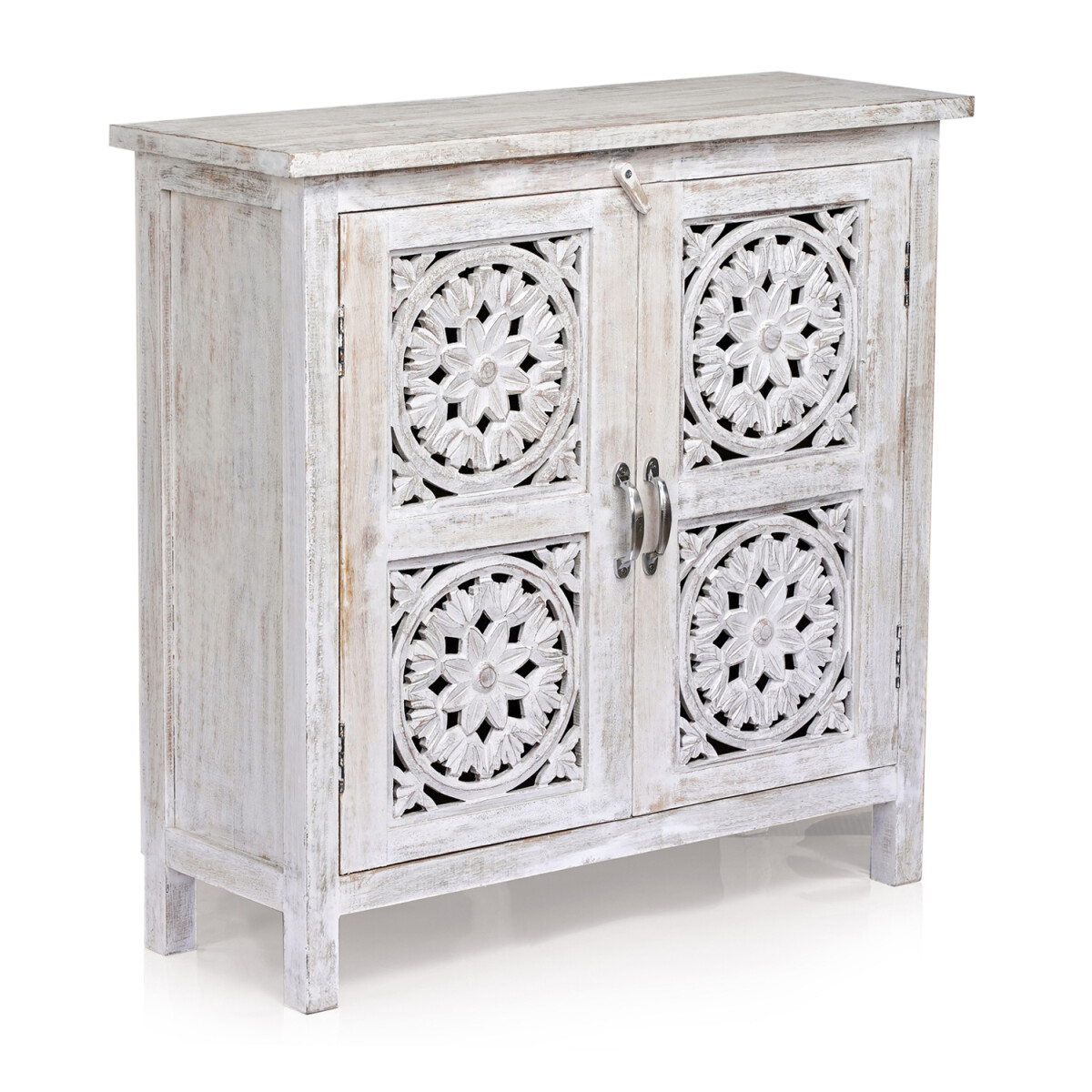 Landhuis-commode Ezra wit 76 cm