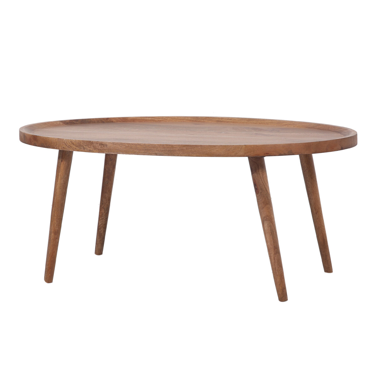 Salontafel Addisie 120x70 cm, ovaal, van box
