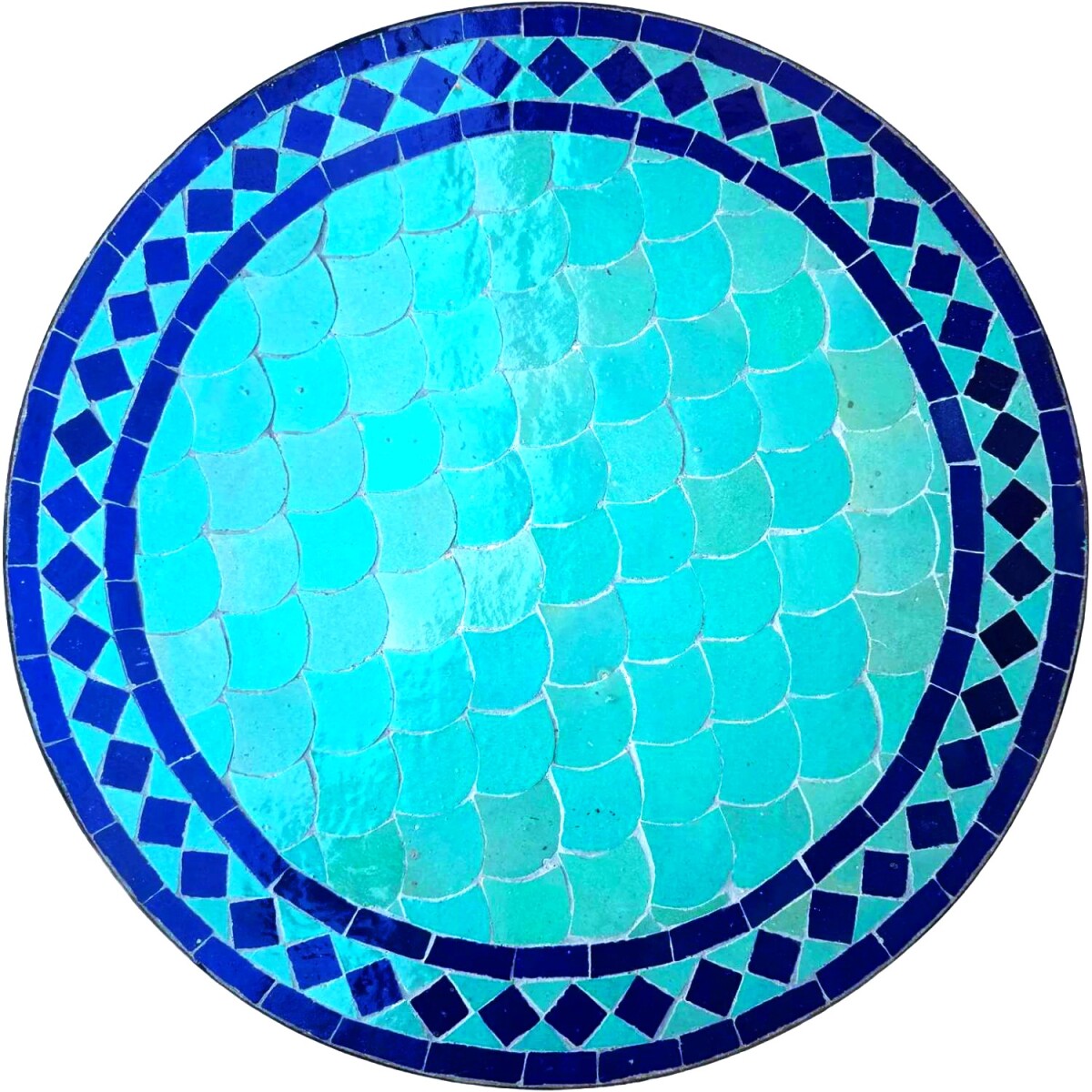 Mozaïektegel Marrakesh Blauw Turkoo box