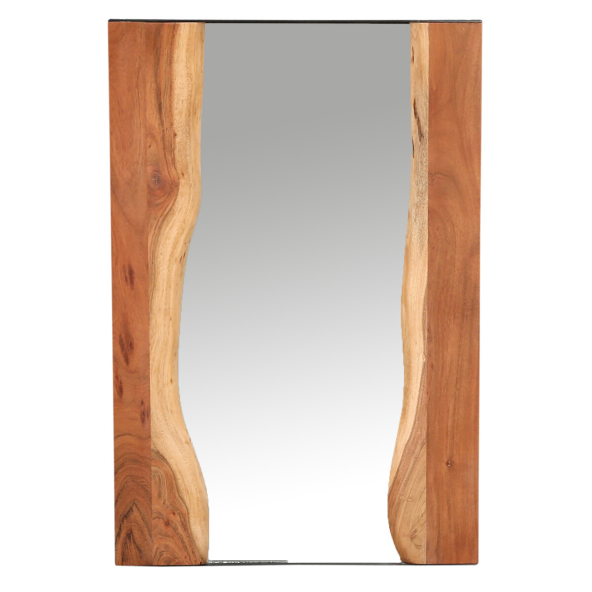 Spiegel Aduial 90 cm – Wandspiegel met frame van natuu