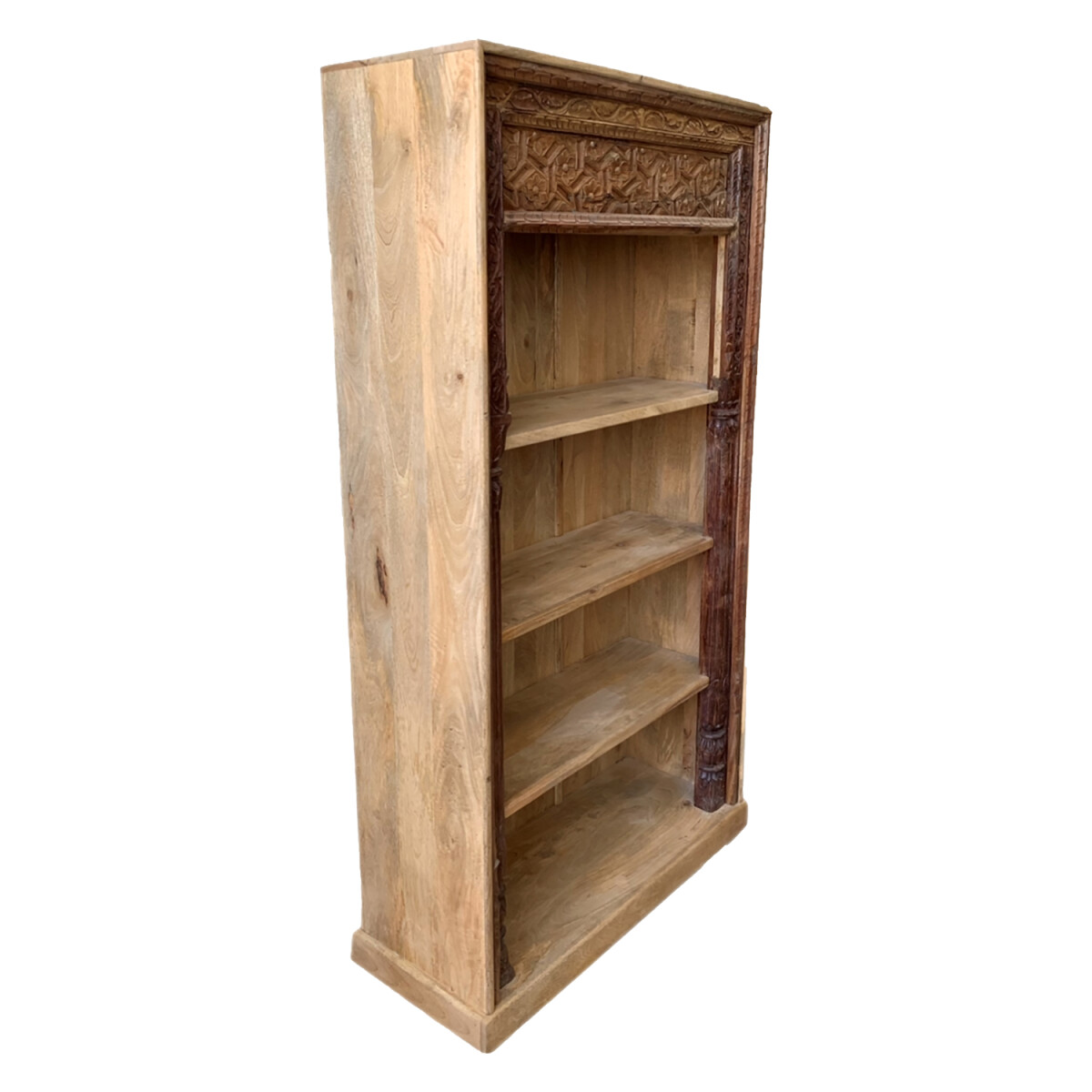 Oosterse vintage boekenkast, antiek, mas box