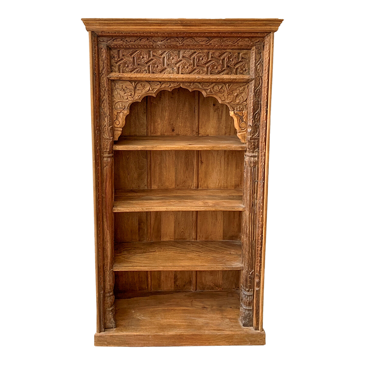 Oosterse vintage boekenkast, antiek, mas box