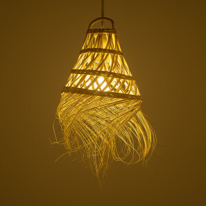 Hanglamp Bayamo | Boho-hanglamp van stro van...
