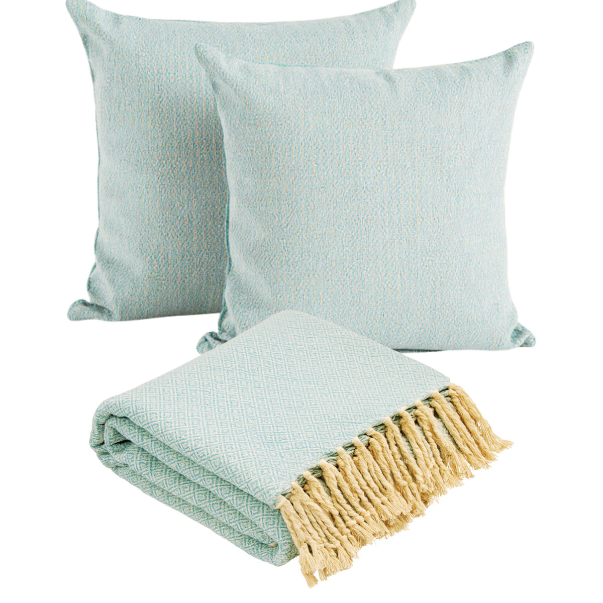 Boho-sprei & set van 2 kussens Calix box