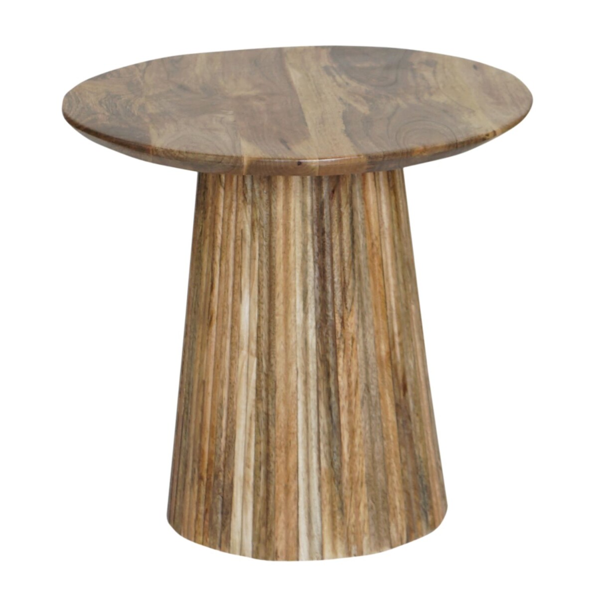 Bijzettafel Adisra 50 cm, mangohout, ron box