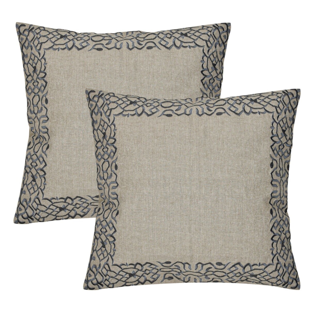 Set van 2 kussenslopen, handgemaakt, Fri box