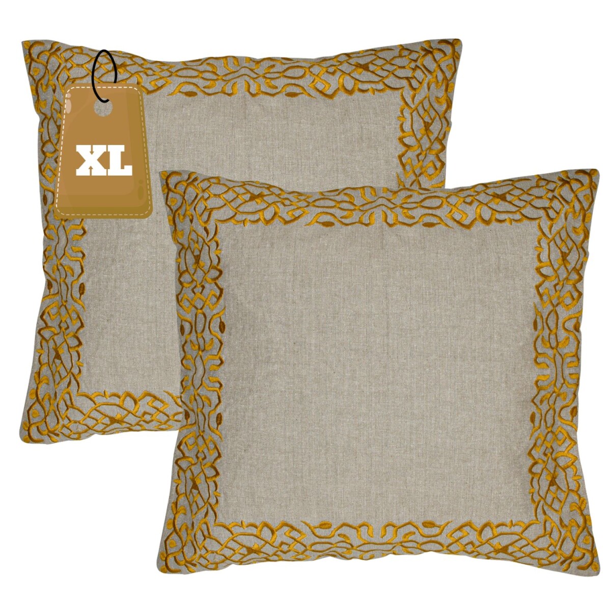 Set van 2 kussenslopen, handgemaakt, Fri box