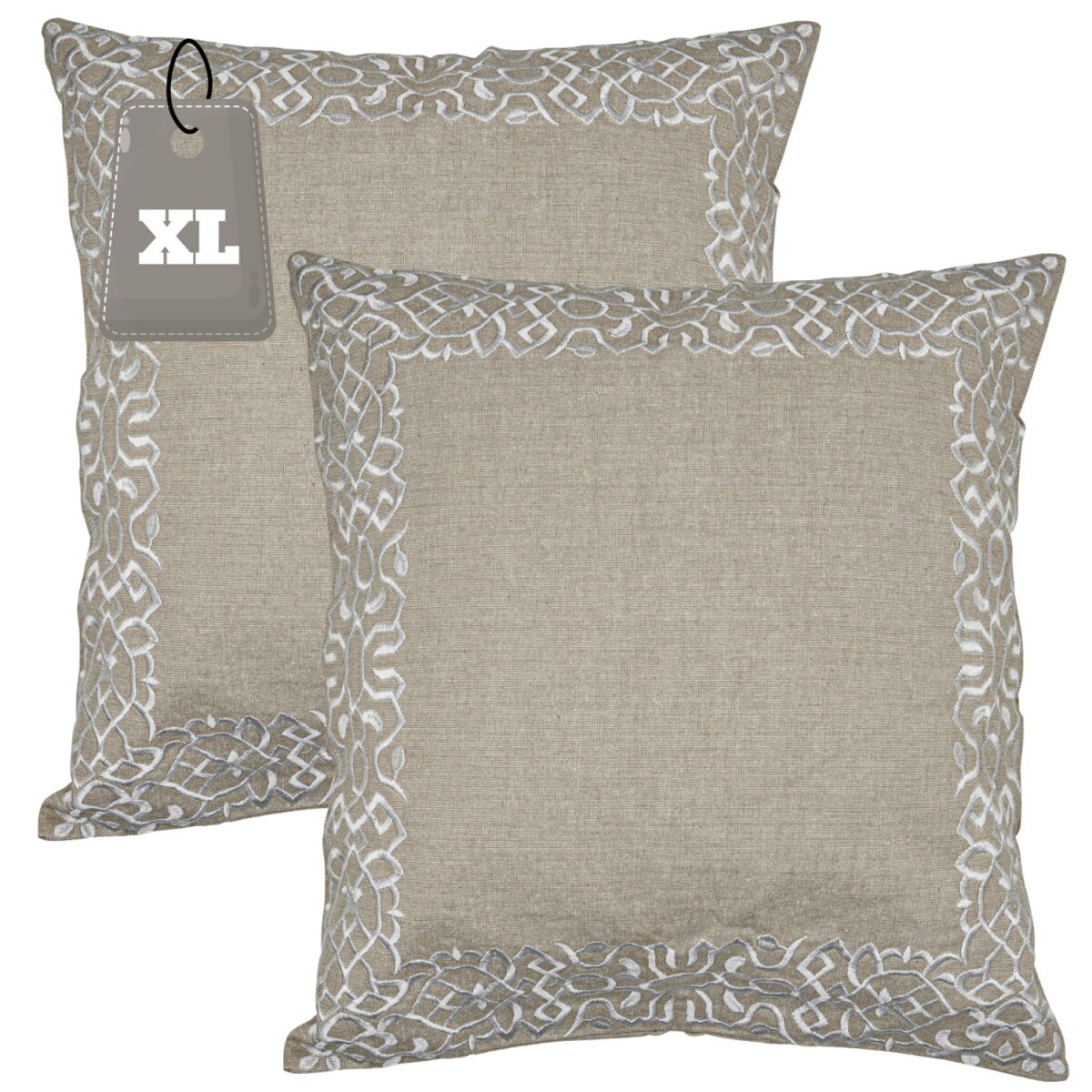 Set van 2 kussenslopen, handgemaakt, Fri box