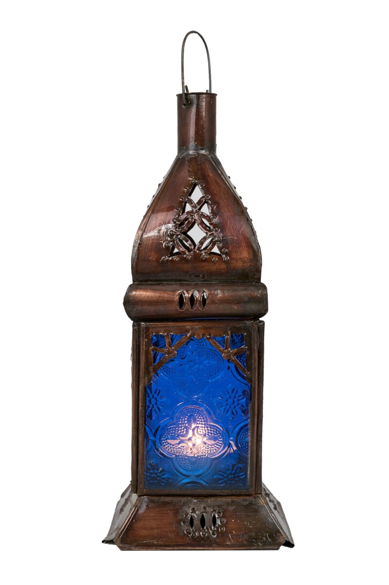 Orient-lantaarn Talba blauw box