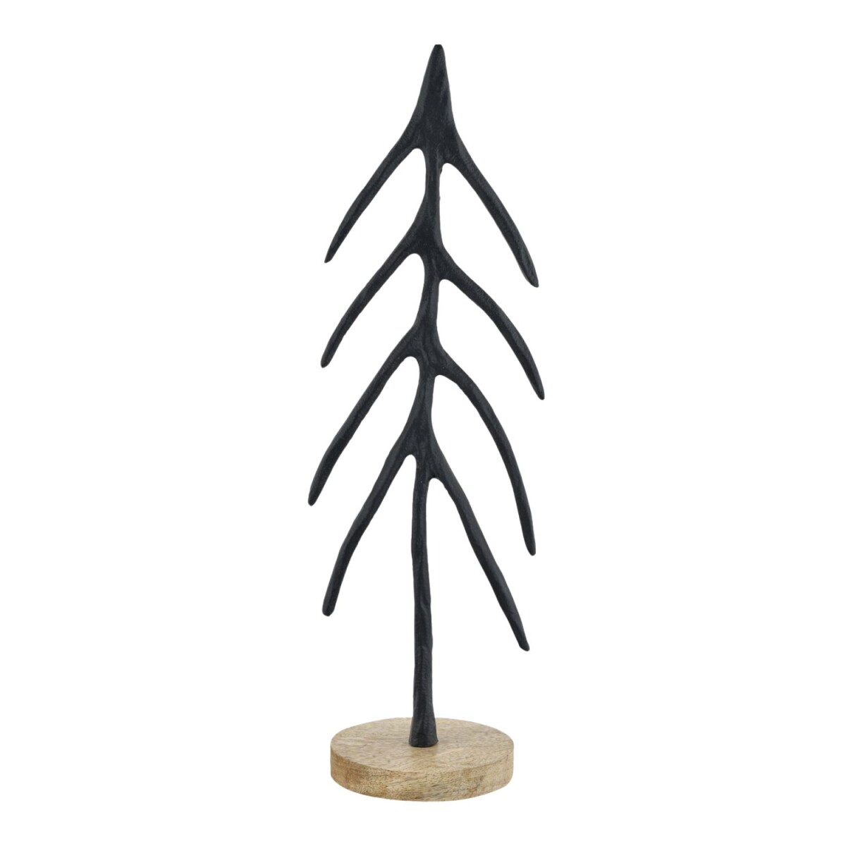Decoratiefiguur Winterden 41 cm, zwart a box