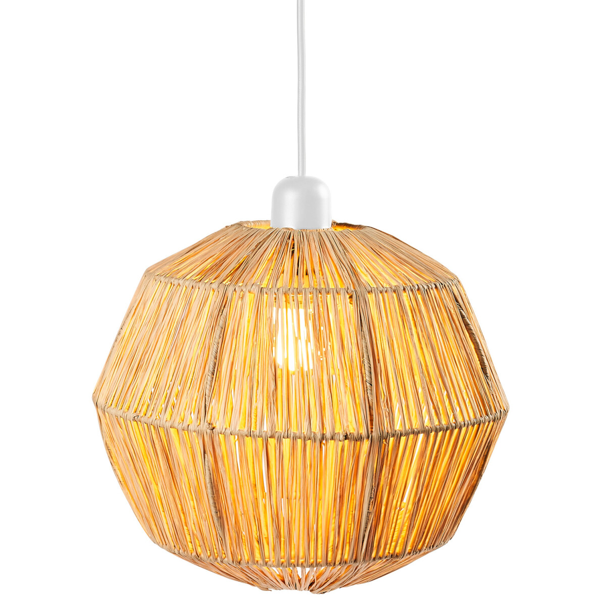 Boheemse hanglamp met lampenkap van raff box