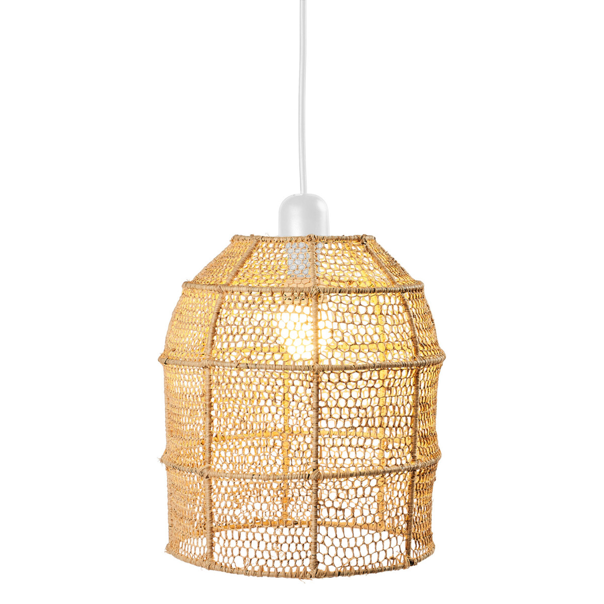 Hanglamp Ylvana Bast 27 cm | Boho-lampen box