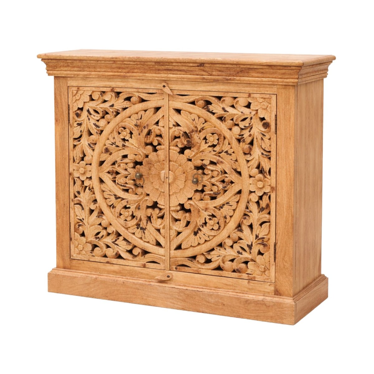 Saholy-ladekast van massief hout, met de box