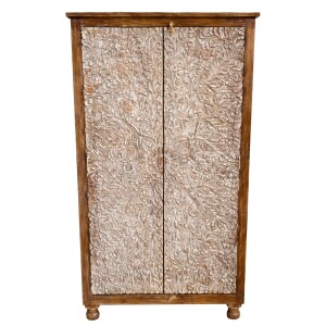 Highboard Rajah 170 cm massief hout, boho-vintage,...
