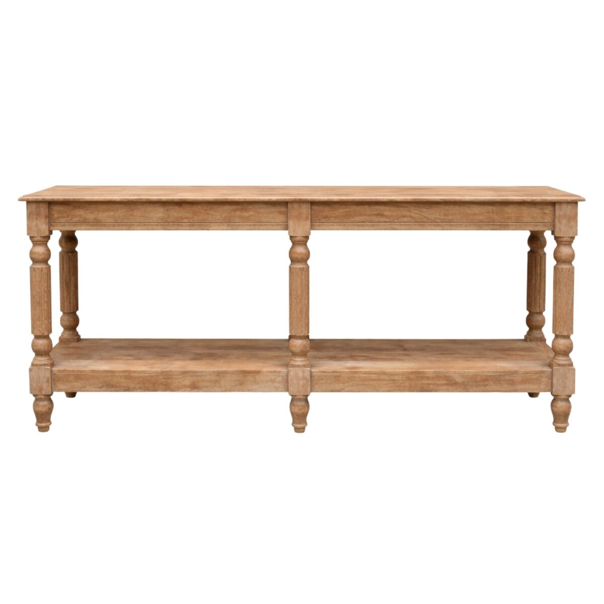 William-dressoir, bruin, 180 cm, massief hout, koloniale sti