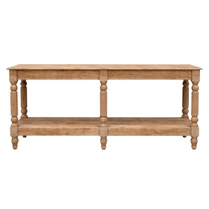 William-dressoir, bruin, 180 cm, massief hout, koloniale...