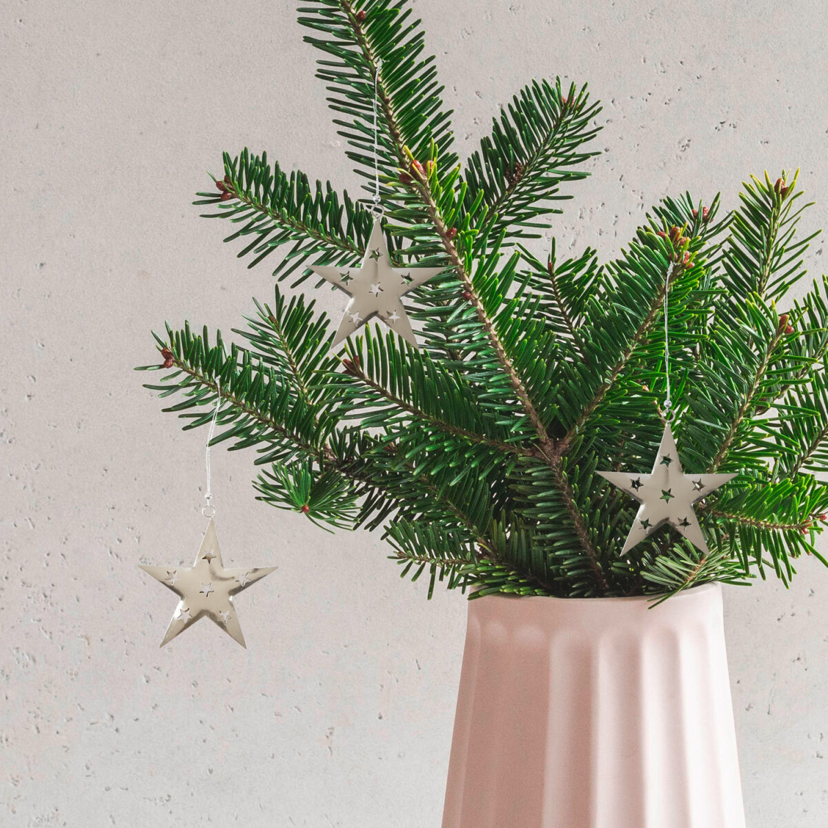 Set van 3 kersthangers, kerstversiering, box