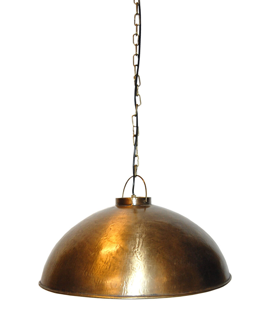 Thormann hanglamp - antiek messing box