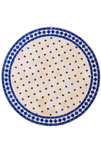 Marokkaanse mozaïektafel Marrakesh 80 cm | Handgemaakt