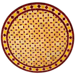 Marokkaanse mozaïektafel Giralda 80 cm | Handgemaakt