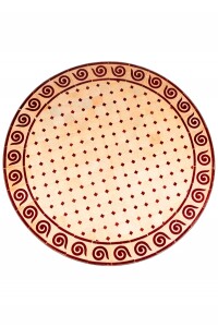 Marokkaanse mozaïektafel Spiraal 100 cm | Handgemaakt