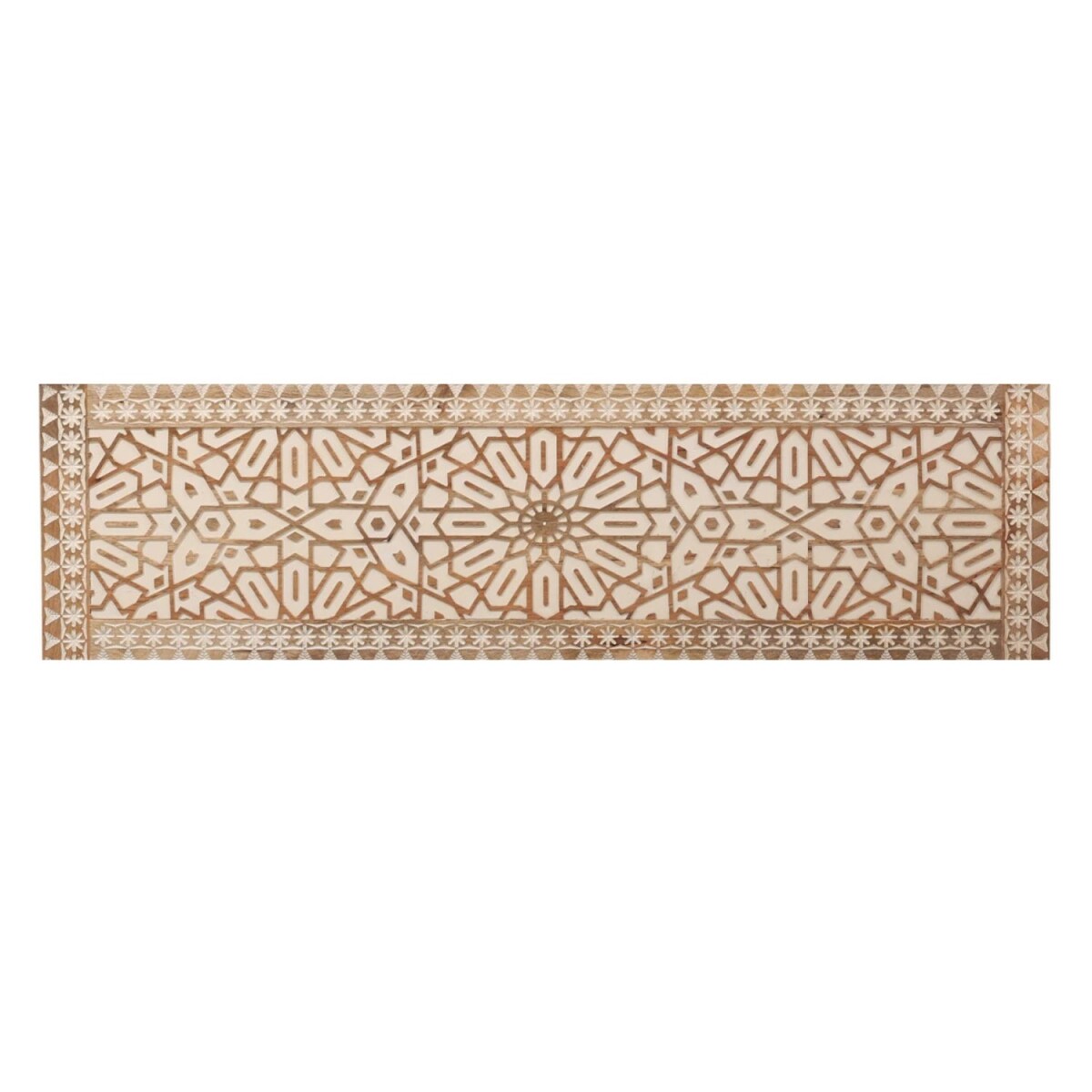 Wanddecoratie Julah 180 cm massief hout, oosterse stijl