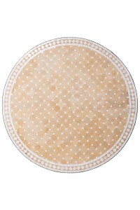 Marokkaanse mozaïektafel Marrakesh 120 cm | Handgemaakt