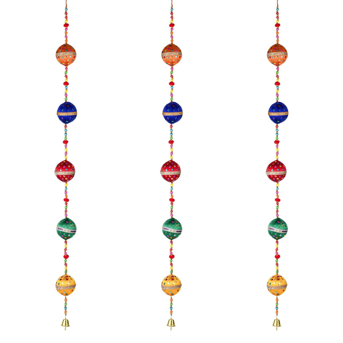 Set van 3 boho-decoratiehangers in chakr box