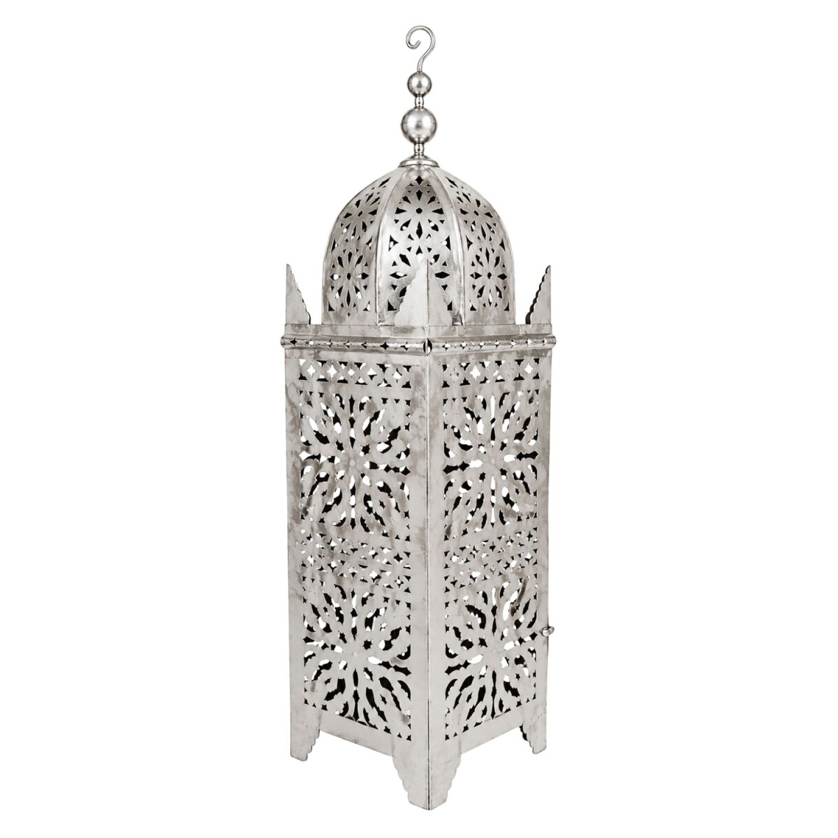 Marokkaanse lantaarn Frane Zilver 105 cm box