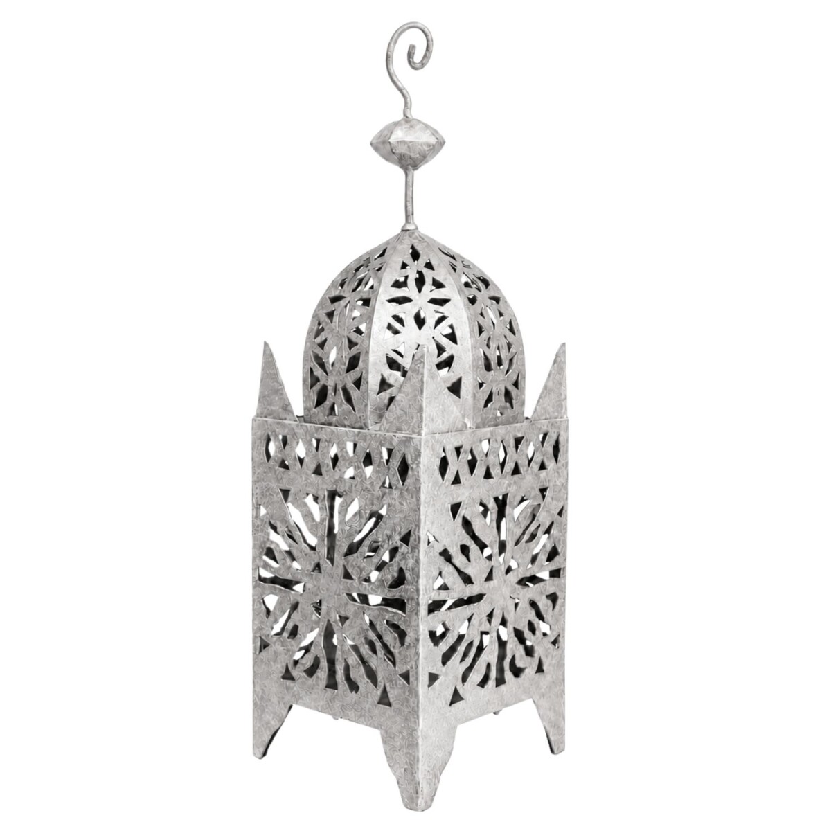Marokkaanse lantaarn Frane Zilver 51 cm  box